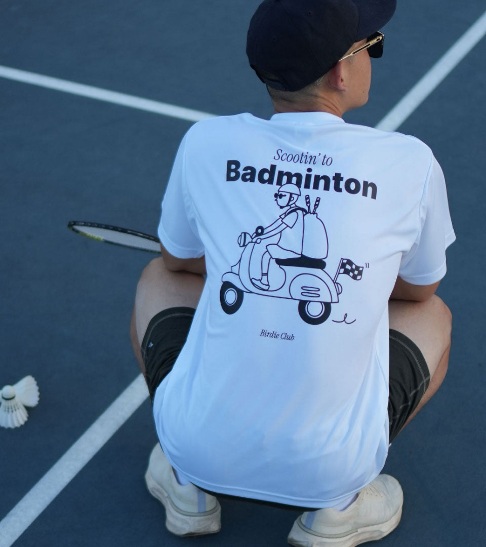 The Scooter Tee - White